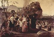 The Refugees from Parga Francesco Hayez